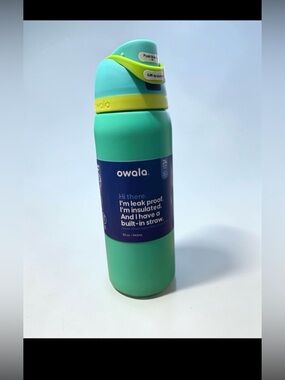 owala Insulated Leak-Proof Water Bottle with Built-In Straw - Mint Green